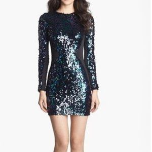 Dress the Population Ryan Long Sequin Dress